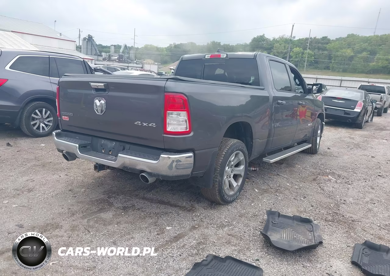 2019 Ram 1500 Big Horn-Lone Star 4X4 6'4 Box VIN:1C6SRFMT6KN922775 - 4