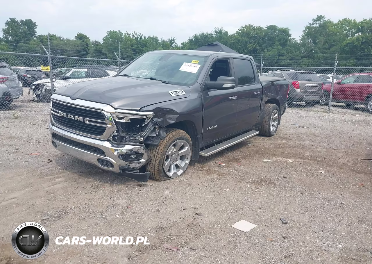 2019 Ram 1500 Big Horn-Lone Star 4X4 6'4 Box VIN:1C6SRFMT6KN922775 - 6