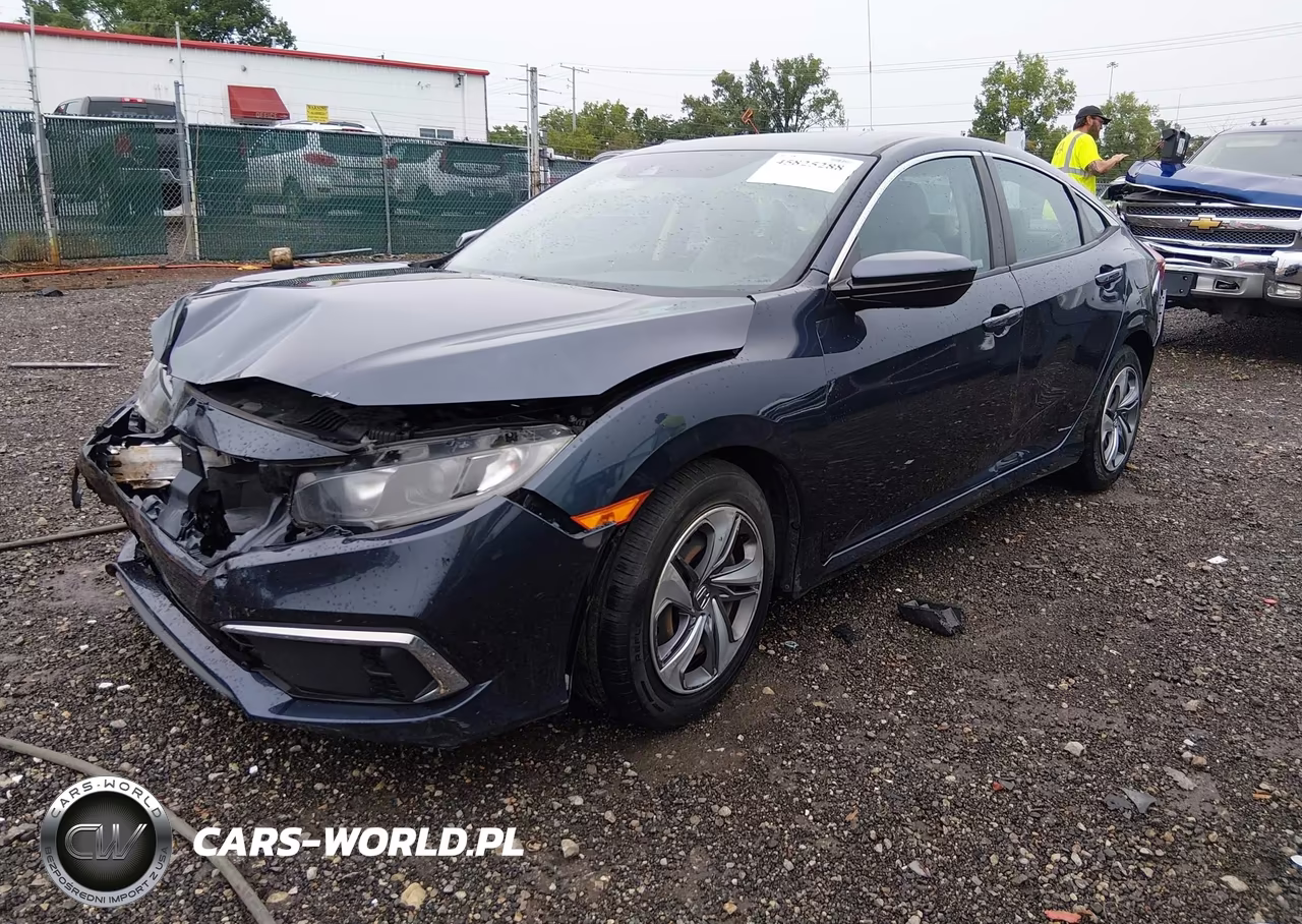 2019 Honda Civic Lx VIN:2HGFC2F6XKH558947 - 2