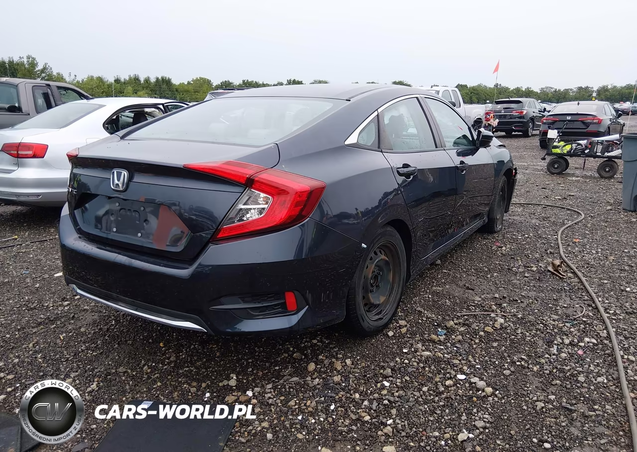 2019 Honda Civic Lx VIN:2HGFC2F6XKH558947 - 4