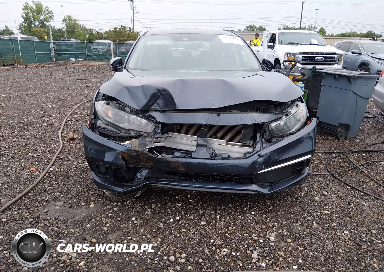 2019 Honda Civic Lx VIN:2HGFC2F6XKH558947 - 6