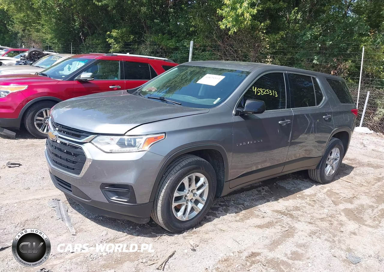 2020 Chevrolet Traverse Awd Ls VIN:1GNEVFKW5LJ106686 - 2