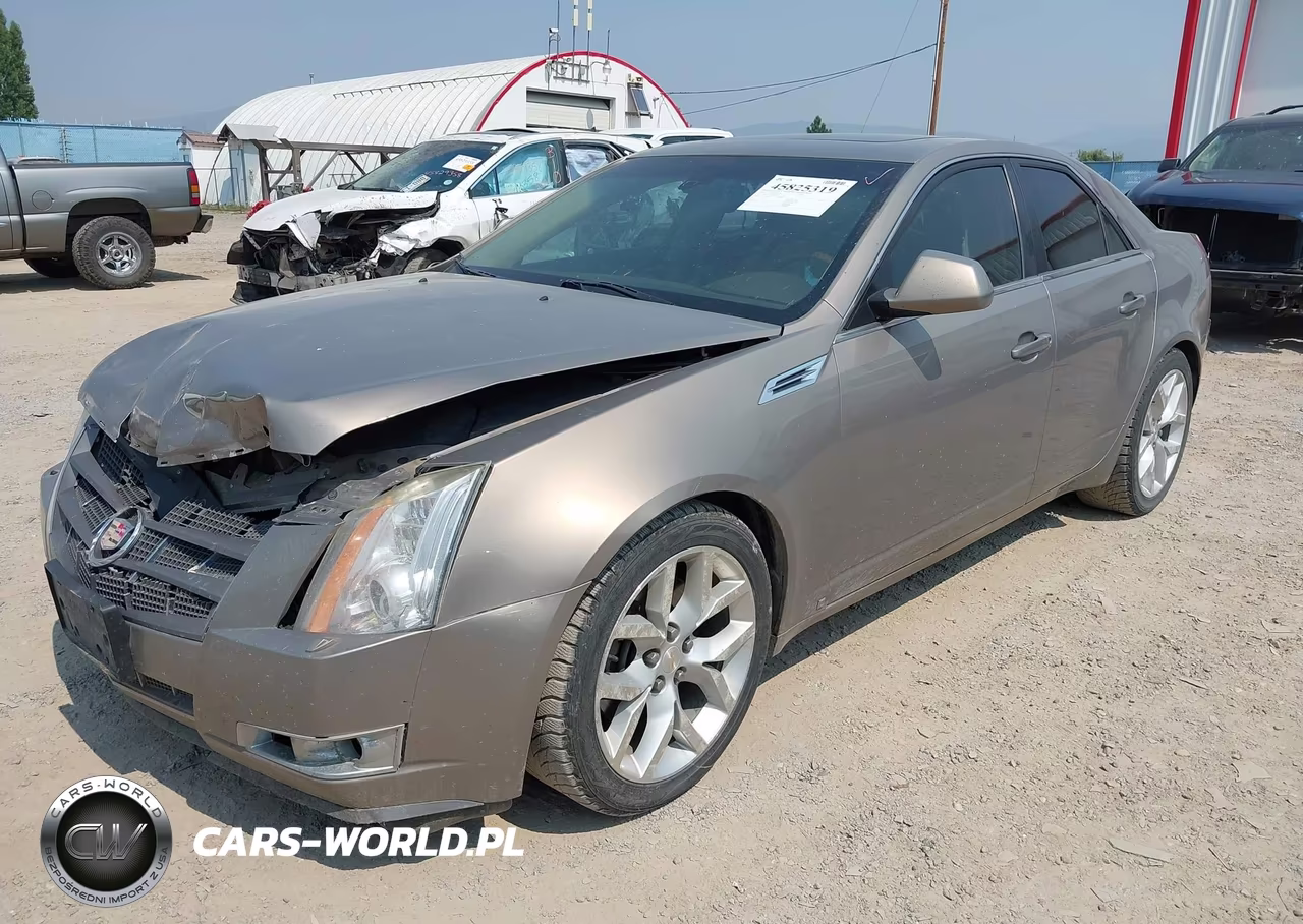 2008 Cadillac Cts Awd W-1Sb VIN:1G6DT57V580151065 - 2