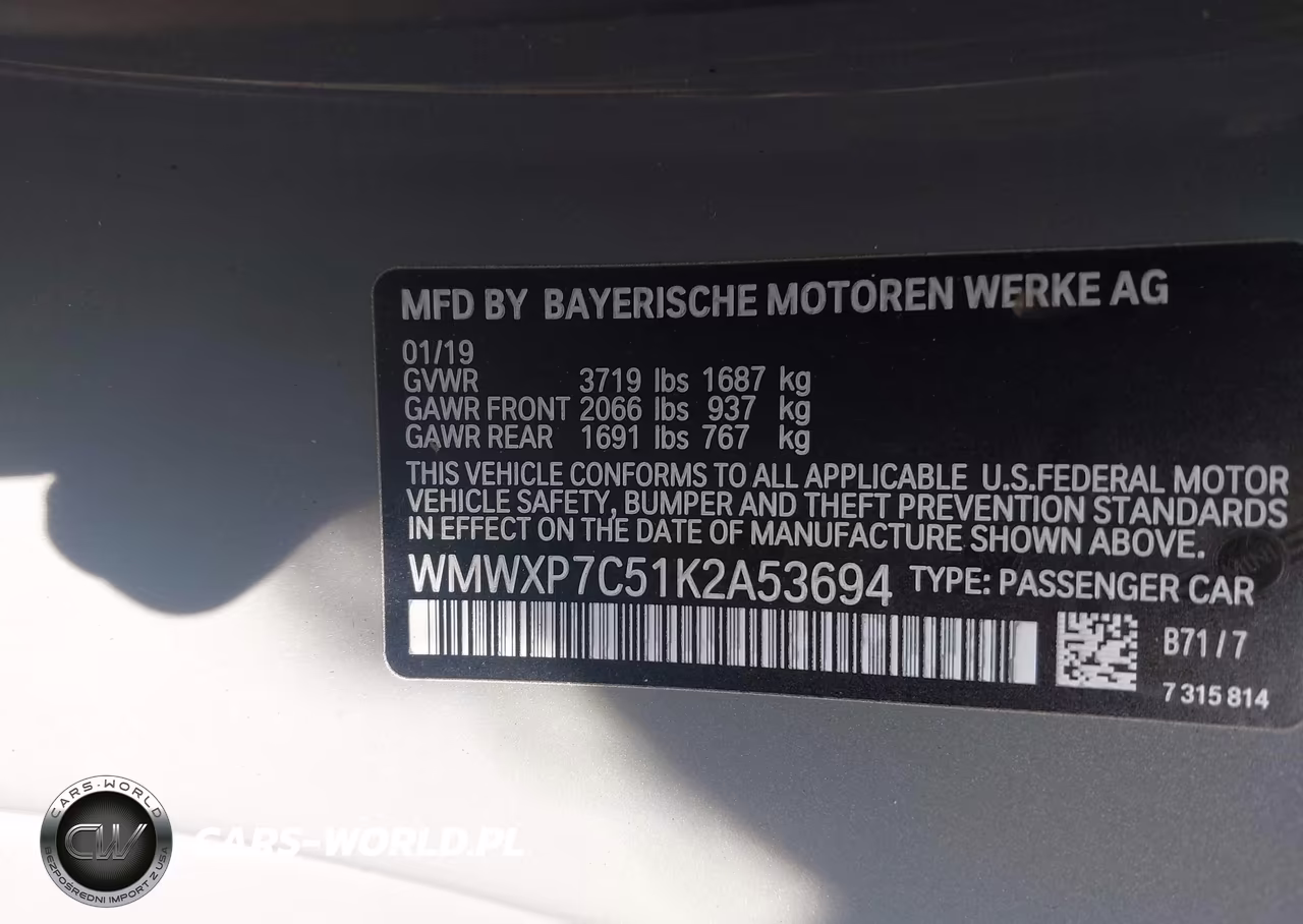 2019 Mini Hardtop Cooper S VIN:WMWXP7C51K2A53694 - 9