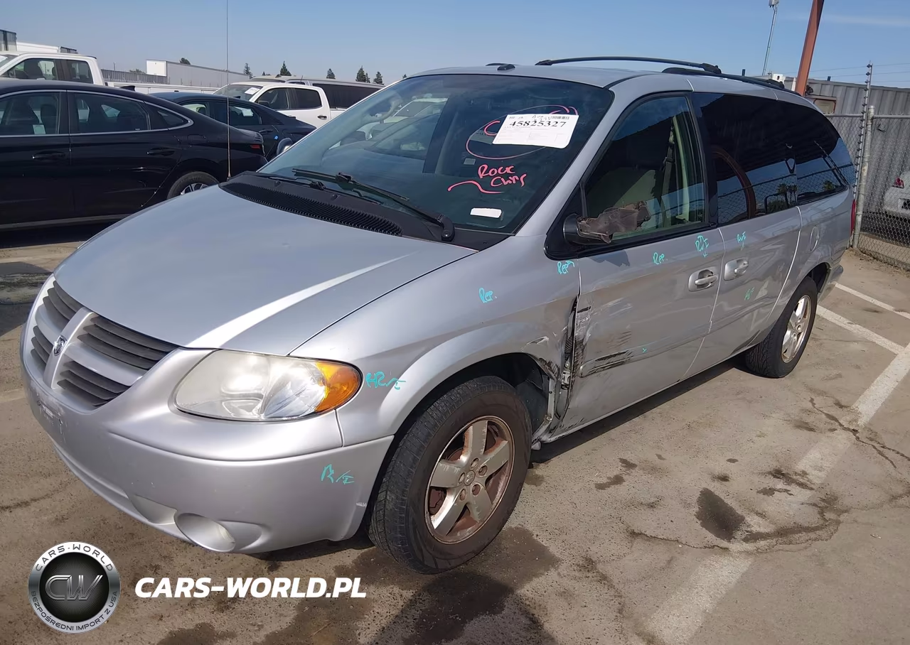 2007 Dodge Grand Caravan Sxt VIN:2D4GP44L17R148165 - 2