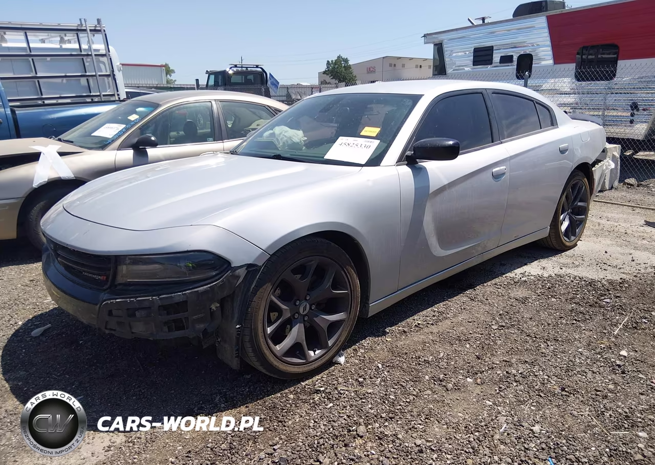 2019 Dodge Charger Sxt Rwd VIN:2C3CDXBGXKH588593 - 2