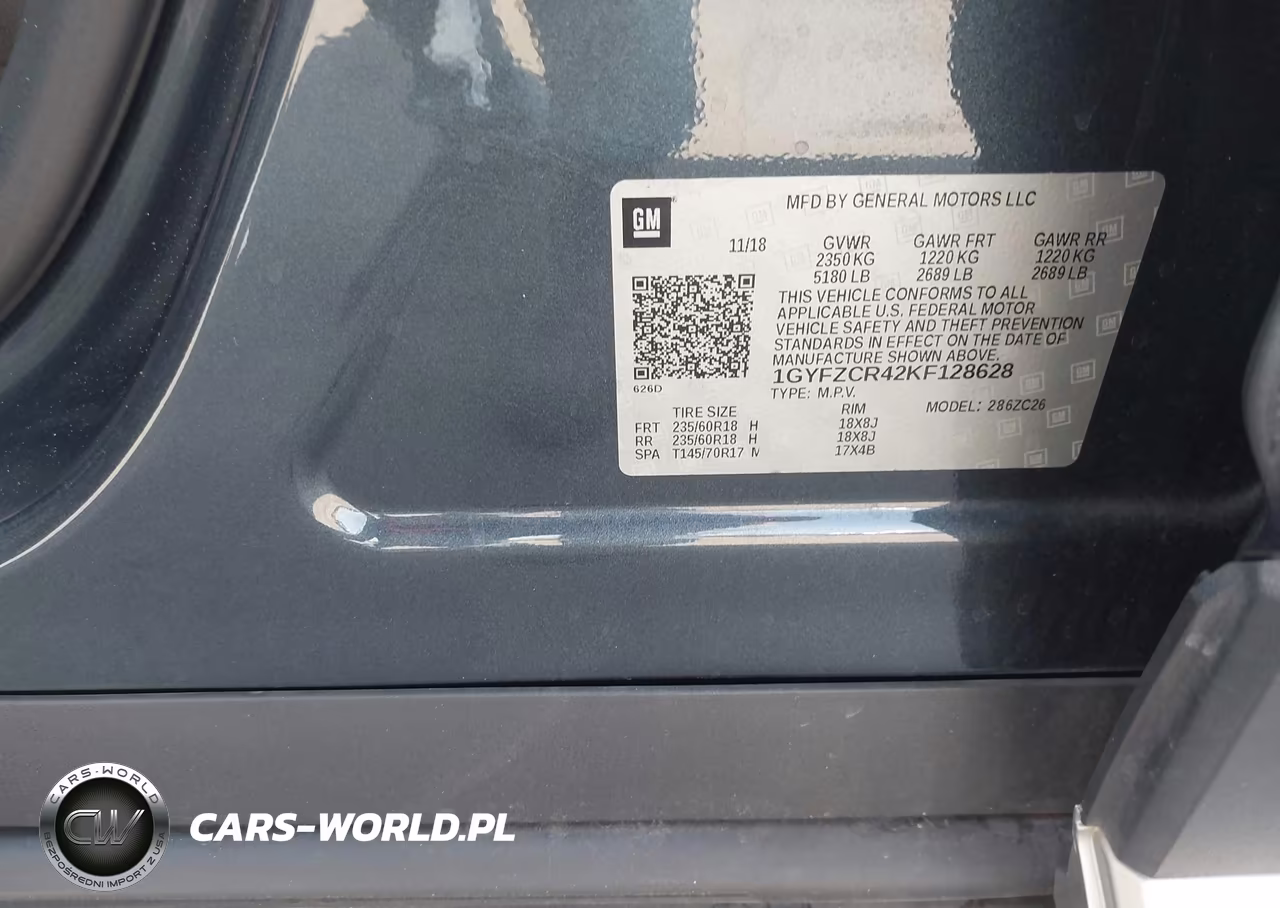 2019 Cadillac Xt4 Premium Luxury VIN:1GYFZCR42KF128628 - 9