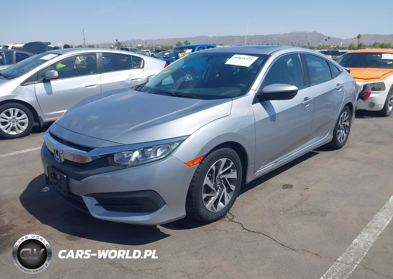 2017 Honda Civic Ex VIN:2HGFC2F76HH507883 - 2