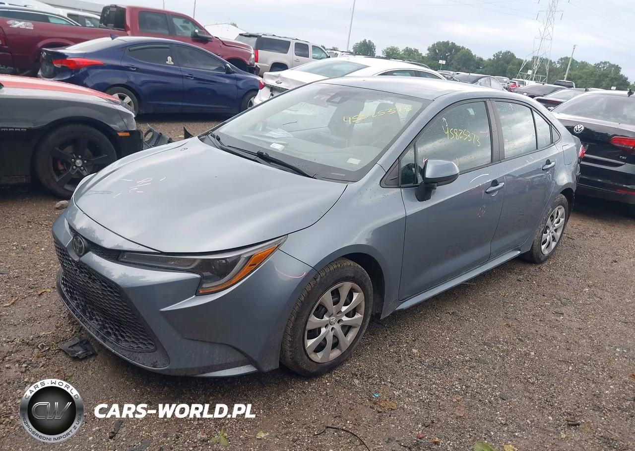 2021 Toyota Corolla Le VIN:5YFEPMAE9MP231896 - 2