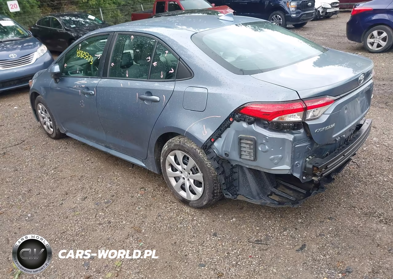 2021 Toyota Corolla Le VIN:5YFEPMAE9MP231896 - 3