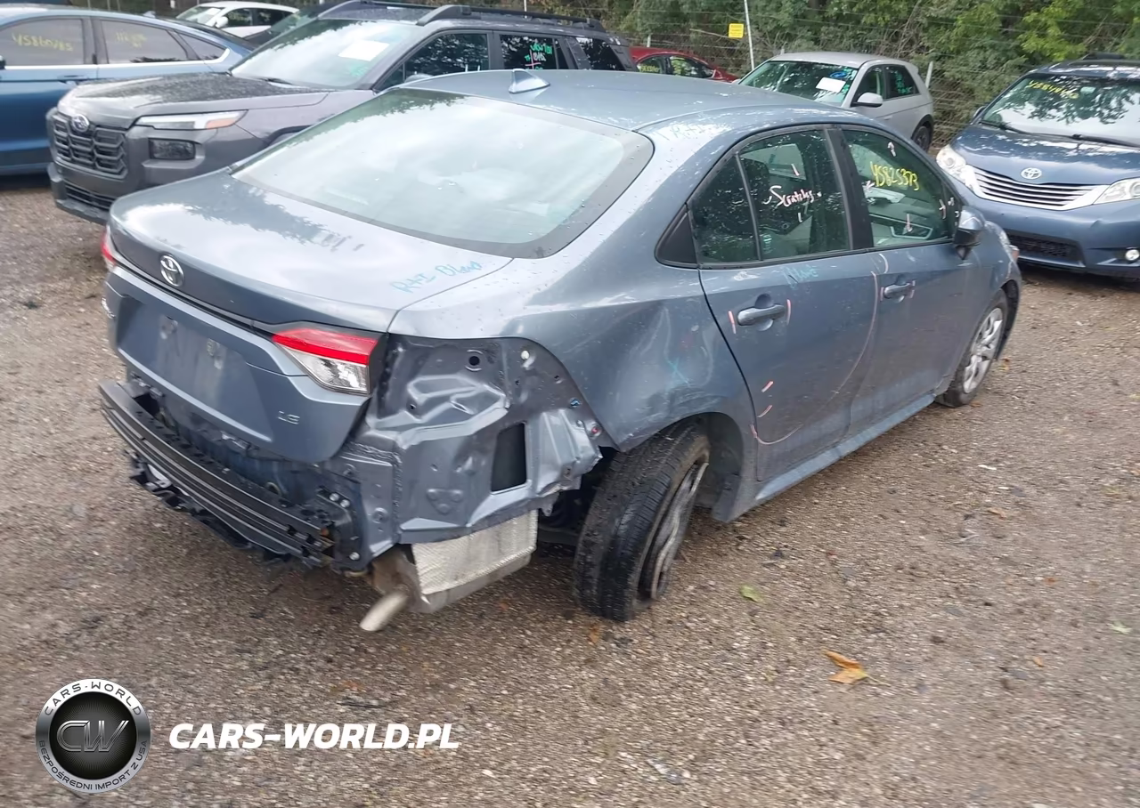 2021 Toyota Corolla Le VIN:5YFEPMAE9MP231896 - 4