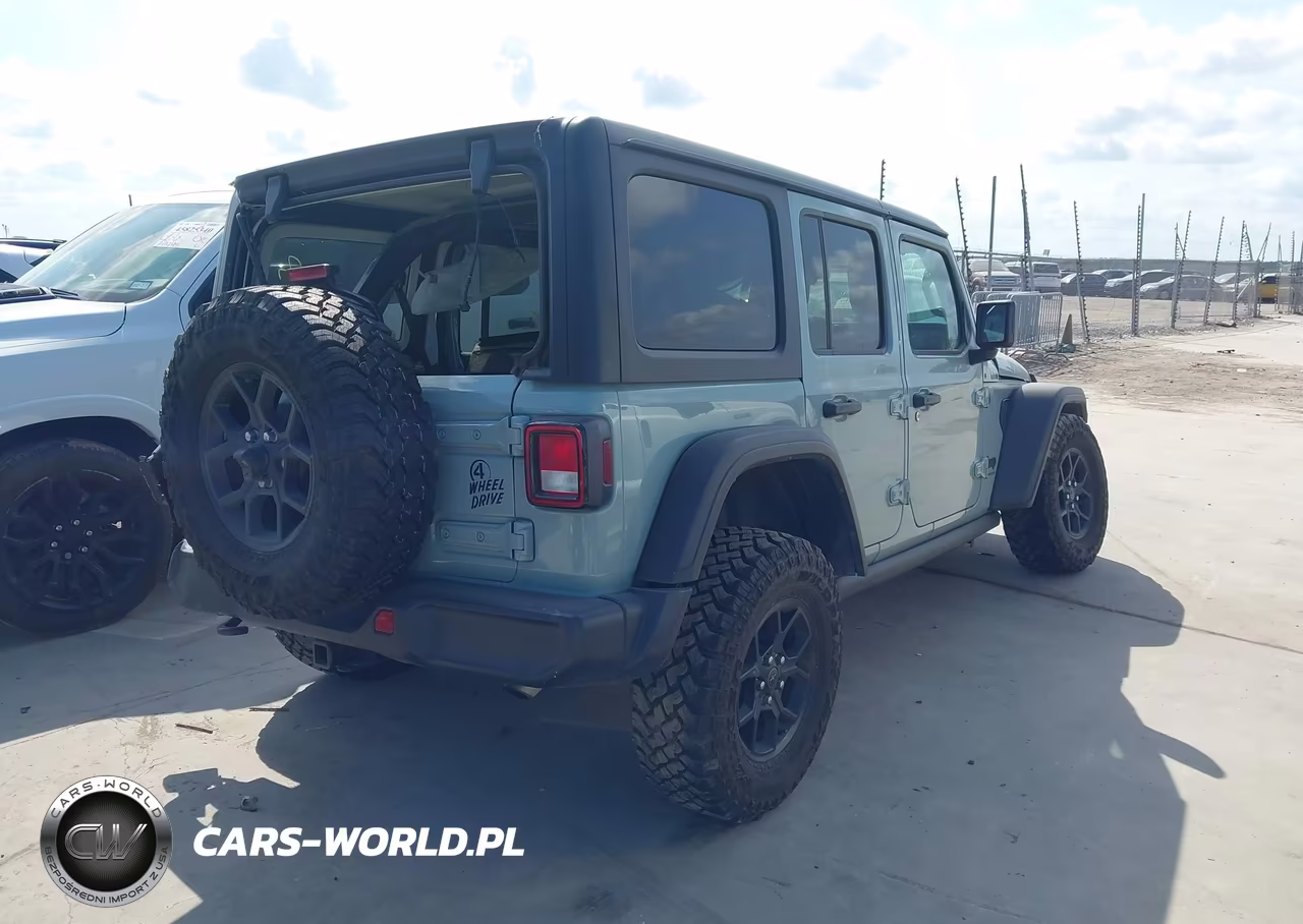 2024 Jeep Wrangler 4-Door Willys 4X4 VIN:1C4PJXDNXRW107528 - 4