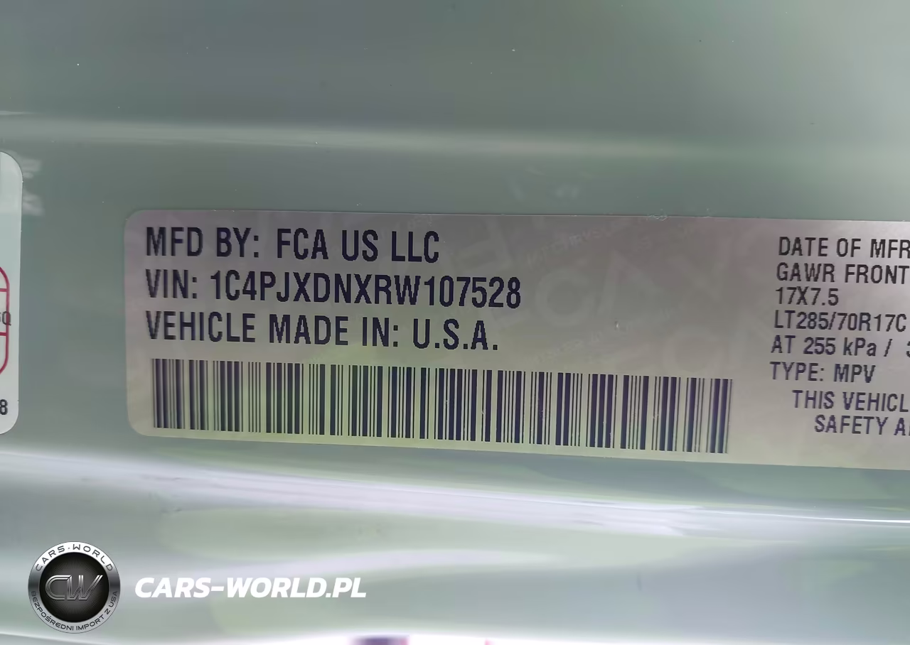 2024 Jeep Wrangler 4-Door Willys 4X4 VIN:1C4PJXDNXRW107528 - 9