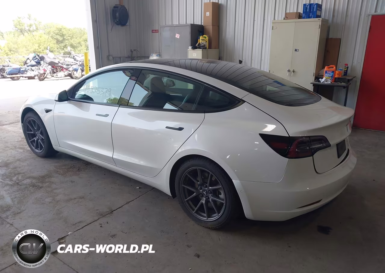 2022 Tesla Model 3 Long Range Dual Motor All-Wheel Drive VIN:5YJ3E1EB5NF257131 - 3