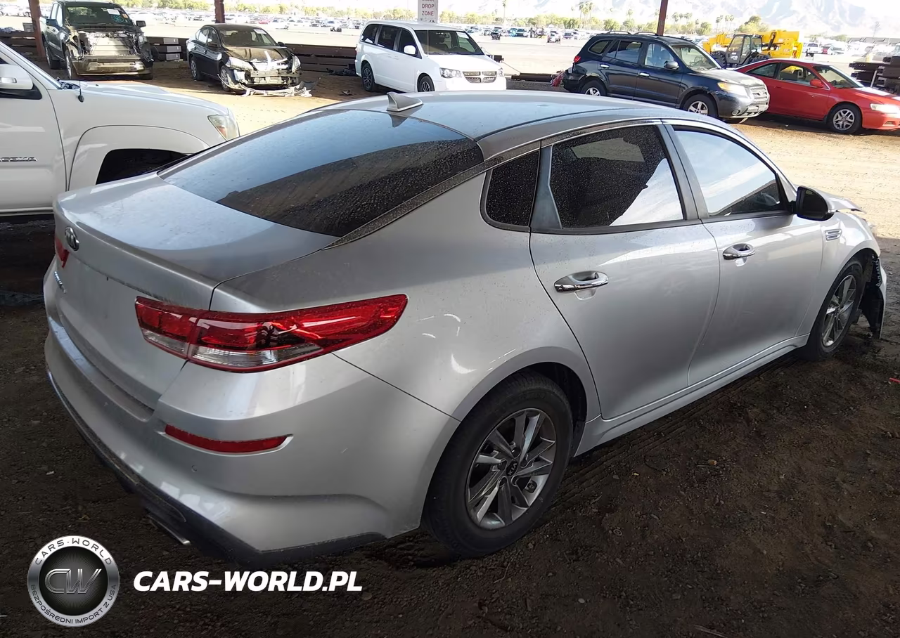 2020 Kia Optima Lx VIN:5XXGT4L35LG440429 - 4