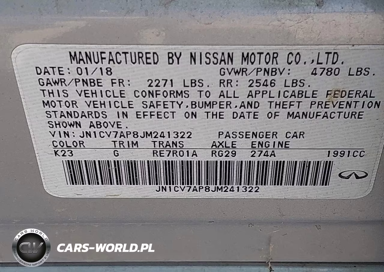 2018 Infiniti Q50 2.0T Pure VIN:JN1CV7AP8JM241322 - 9