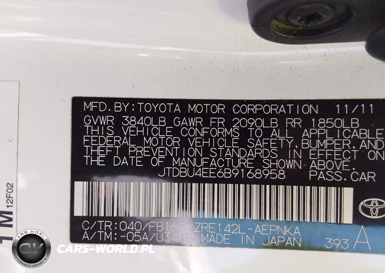 2011 Toyota Corolla Le VIN:JTDBU4EE6B9168958 - 9