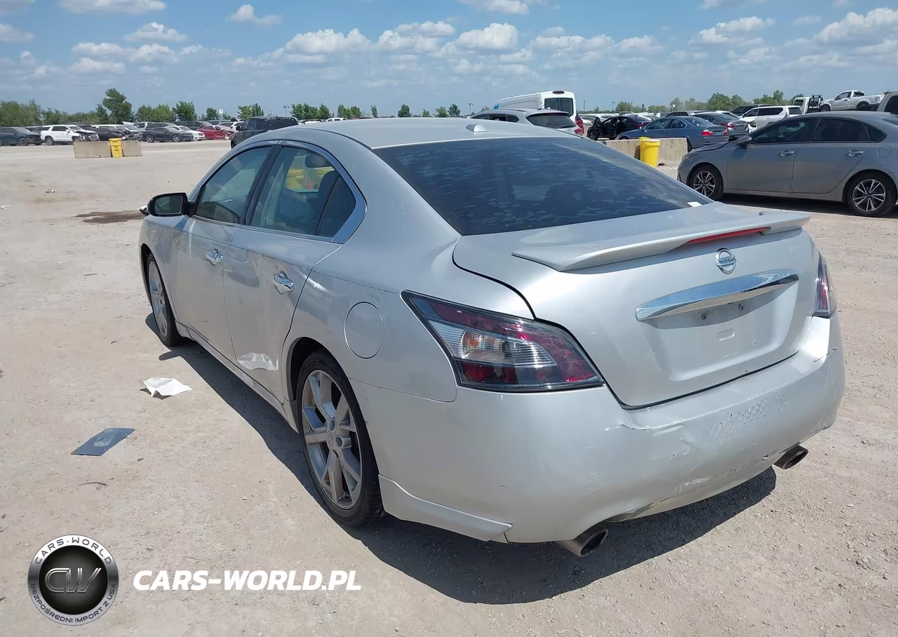 2012 Nissan Maxima 3.5 Sv VIN:1N4AA5APXCC856750 - 3