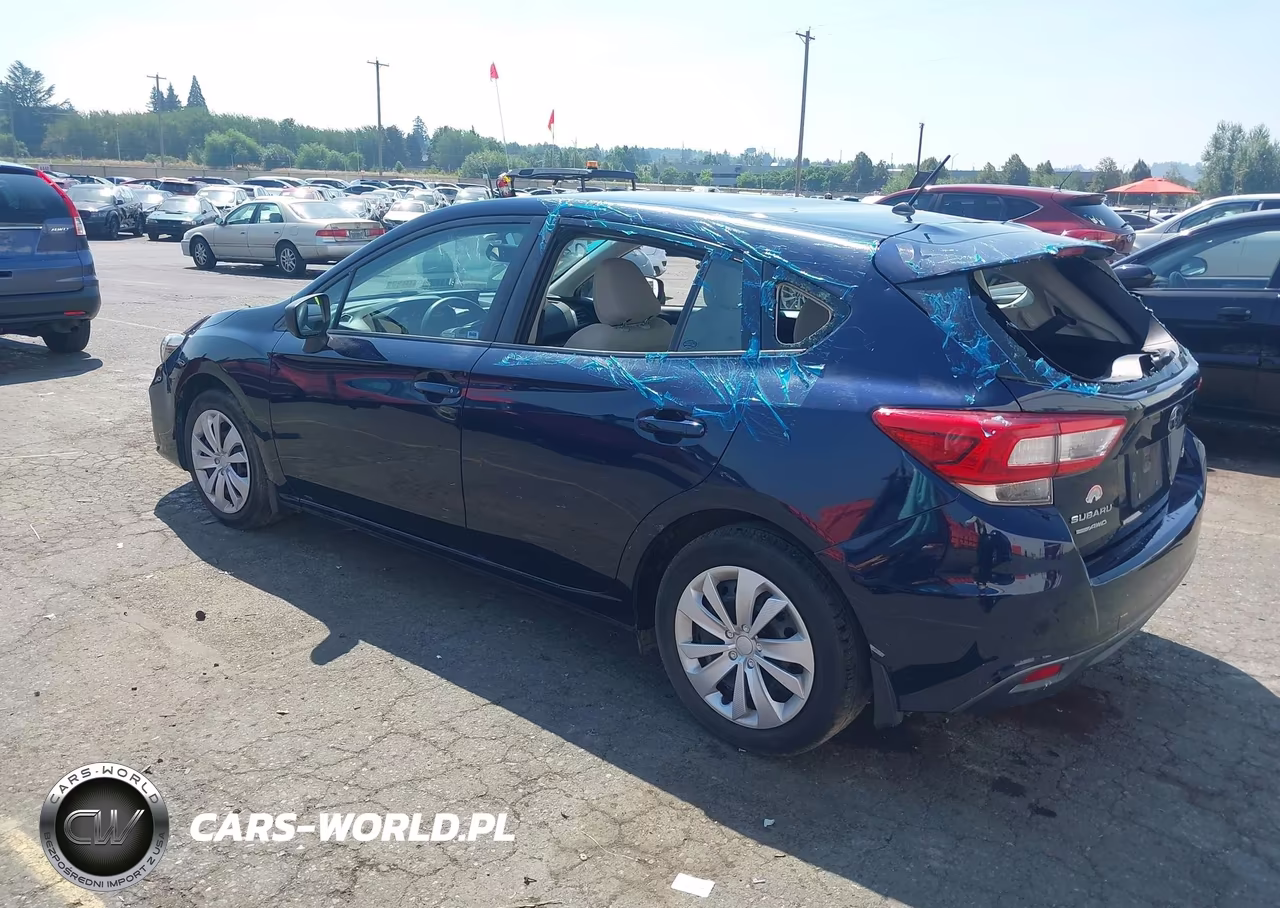 2019 Subaru Impreza 2.0I VIN:4S3GTAA65K3752857 - 3