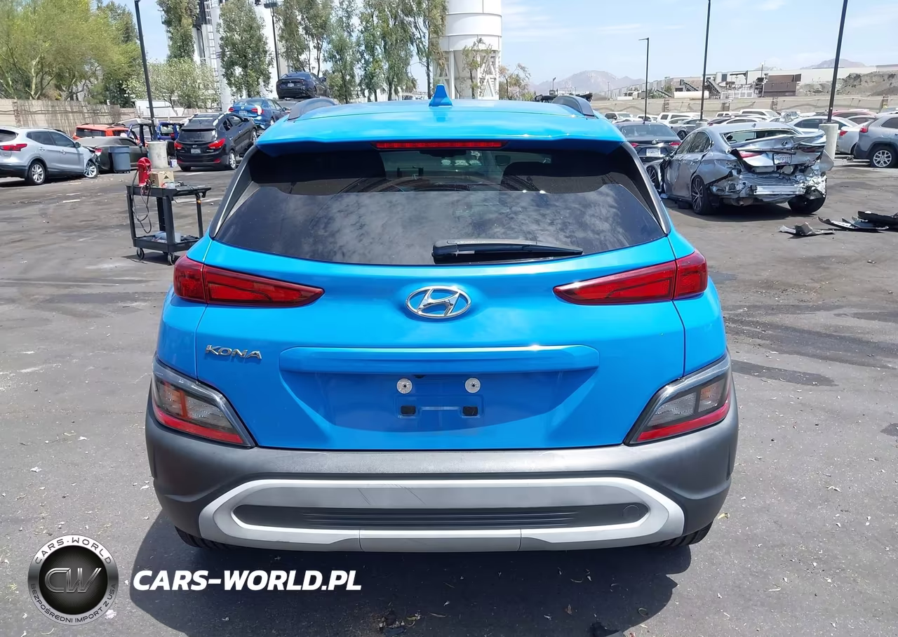 2022 Hyundai Kona Sel VIN:KM8K32AB6NU902627 - 17