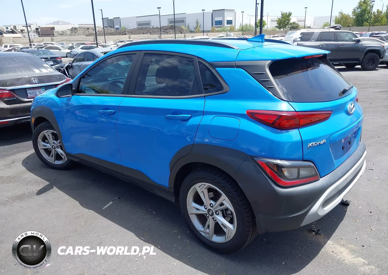 2022 Hyundai Kona Sel VIN:KM8K32AB6NU902627 - 3