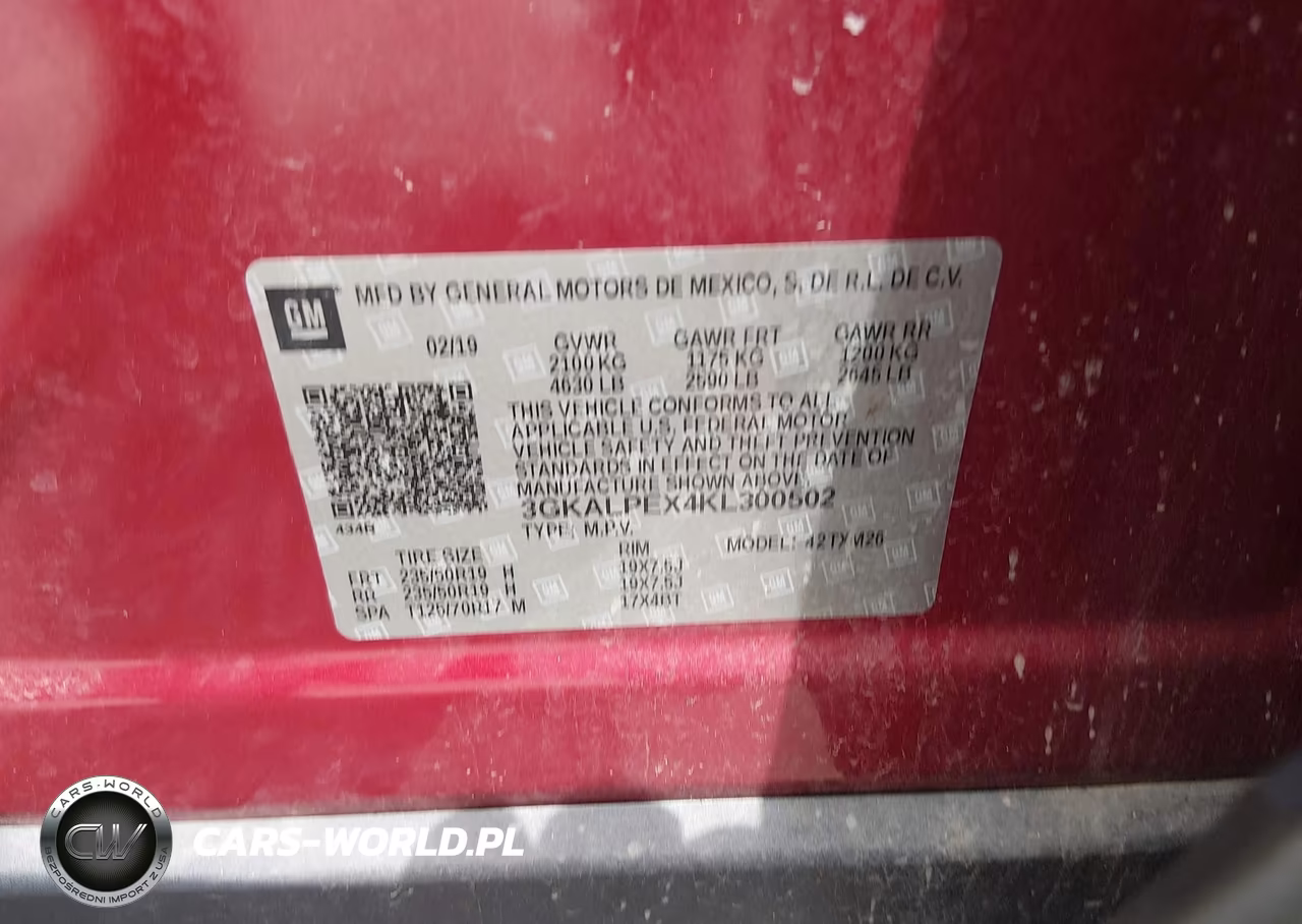 2019 GMC Terrain Slt VIN:3GKALPEX4KL300502 - 9