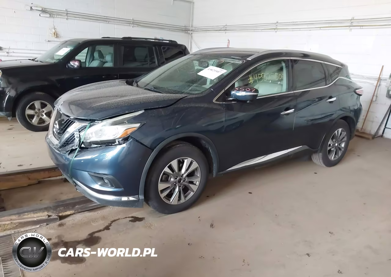 2015 Nissan Murano Platinum-S-Sl-Sv VIN:5N1AZ2MH7FN258805 - 2