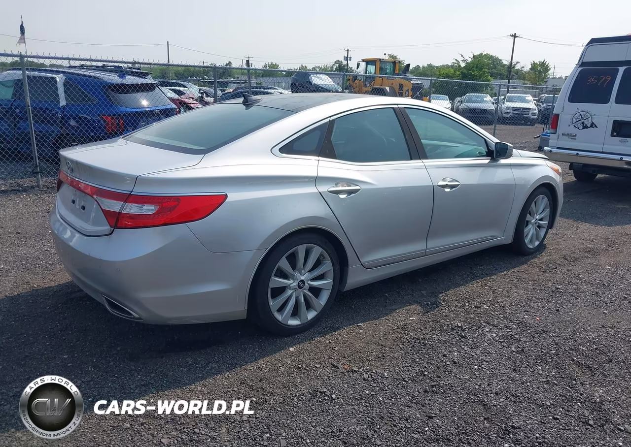 2013 Hyundai Azera VIN:KMHFH4JG4DA263951 - 4