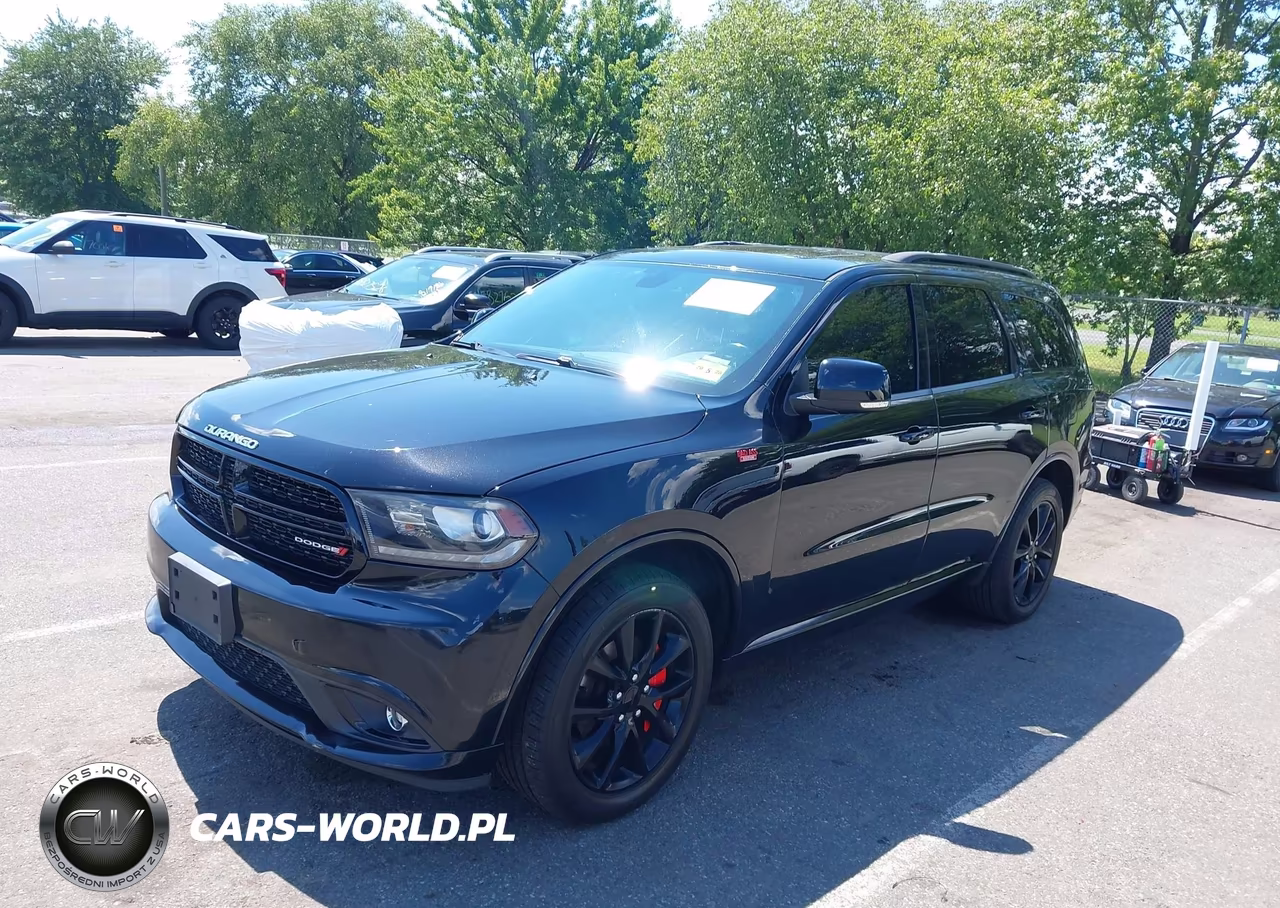 2017 Dodge Durango Gt Awd VIN:1C4RDJDG7HC799309 - 2