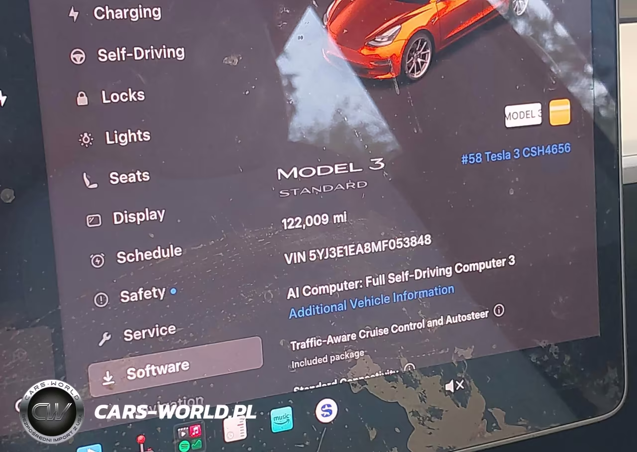 2021 Tesla Model 3 Standard Range Plus Rear-Wheel Drive VIN:5YJ3E1EA8MF053848 - 7