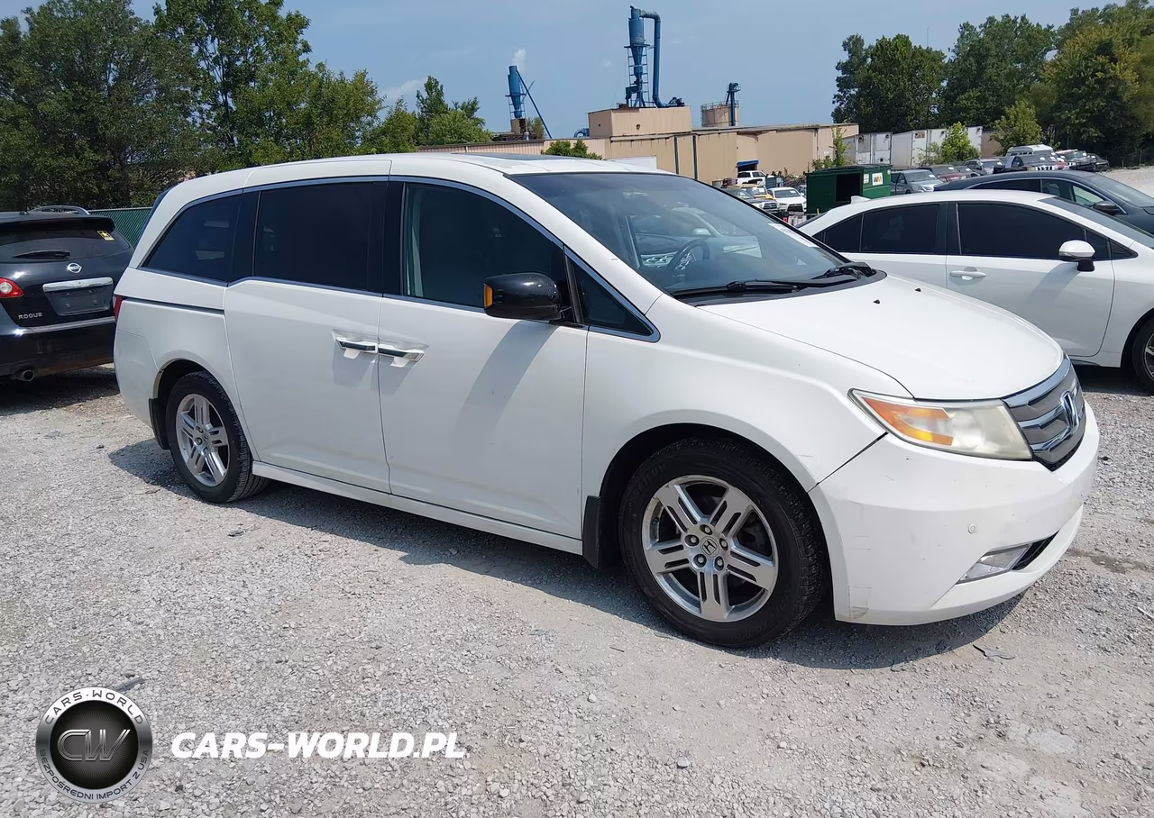 2012 Honda Odyssey Touring-Touring Elite VIN:5FNRL5H96CB007541 - 1