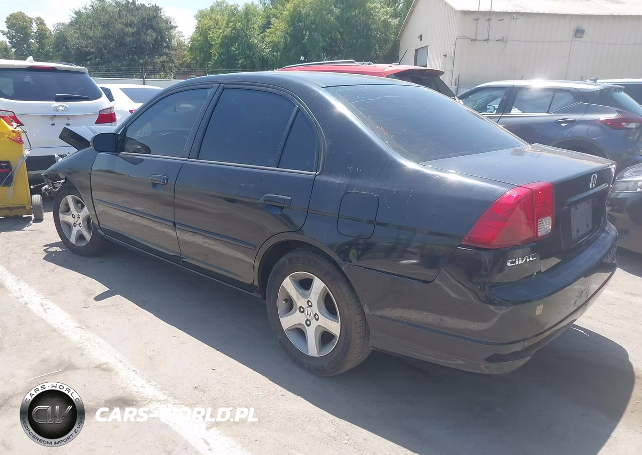 2005 Honda Civic Ex VIN:2HGES26875H596480 - 3