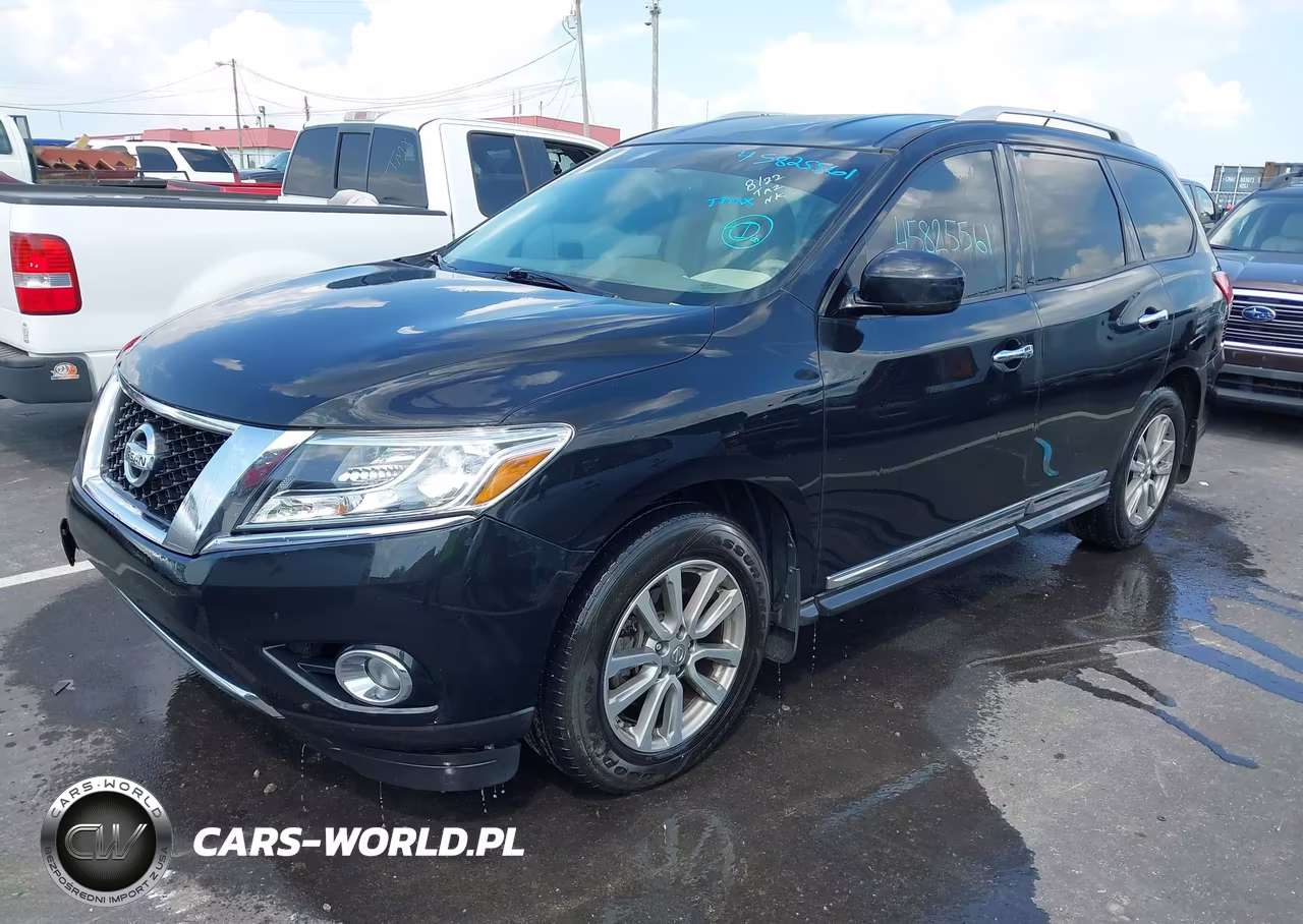 2015 Nissan Pathfinder Sl VIN:5N1AR2MN9FC696744 - 2