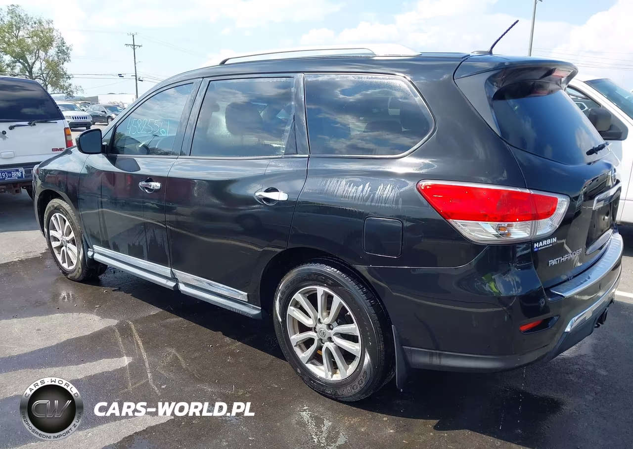 2015 Nissan Pathfinder Sl VIN:5N1AR2MN9FC696744 - 3