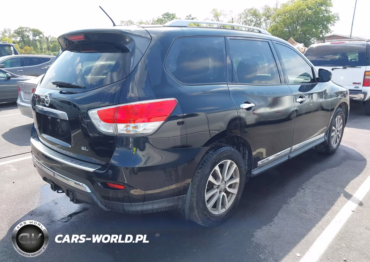 2015 Nissan Pathfinder Sl VIN:5N1AR2MN9FC696744 - 4