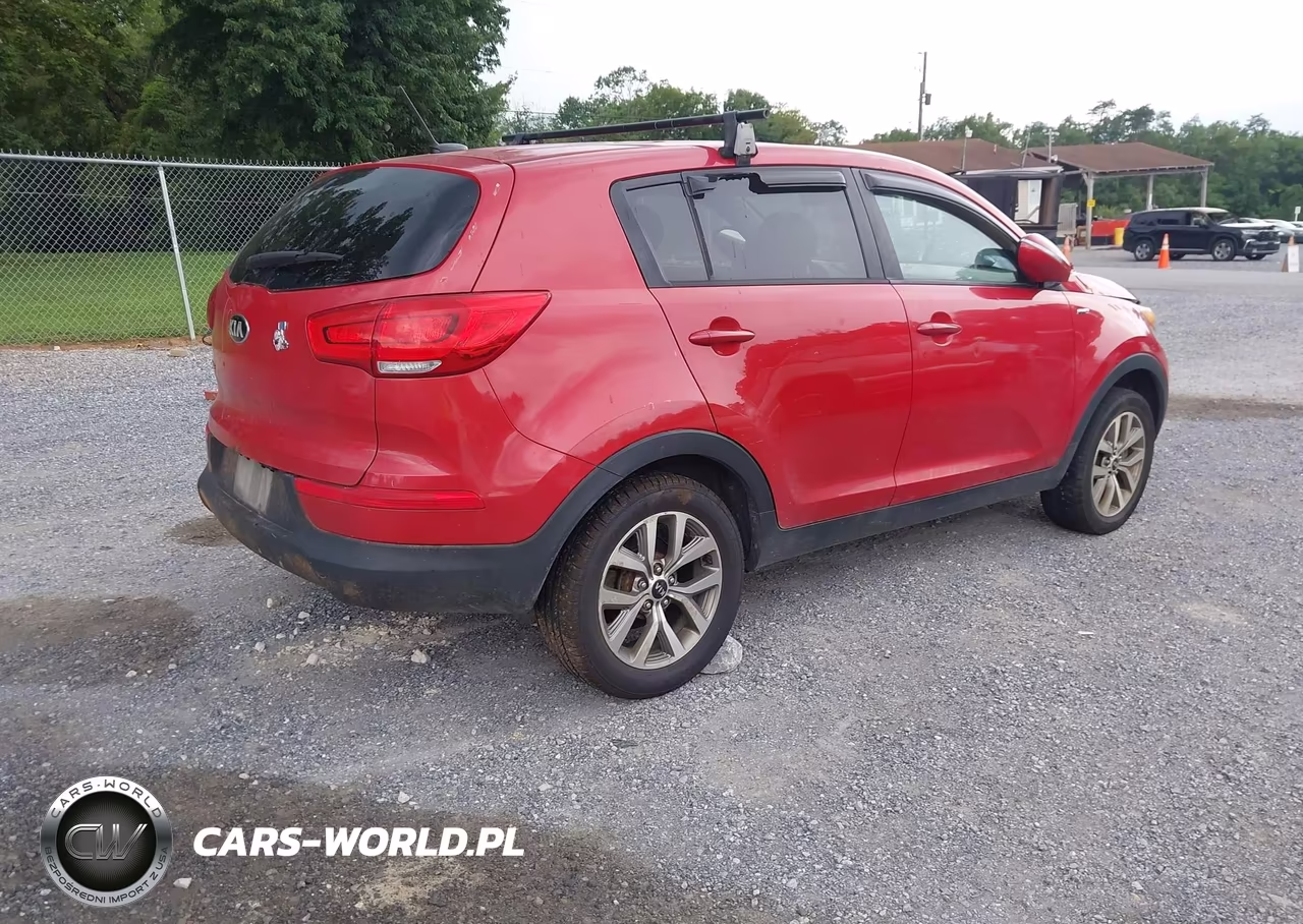 2015 Kia Sportage Lx VIN:KNDPBCAC0F7699133 - 4