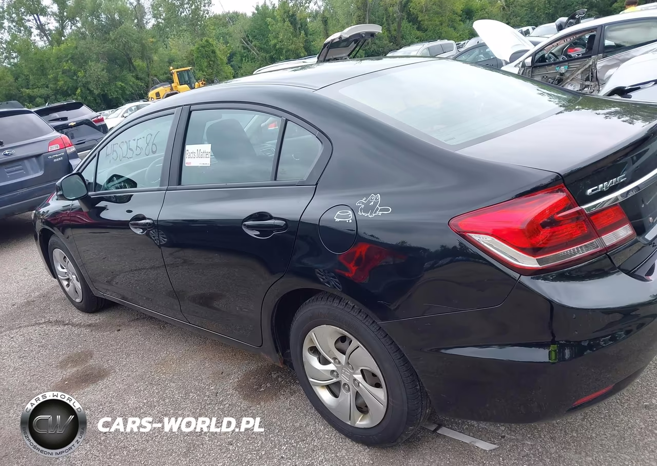 2013 Honda Civic Lx VIN:19XFB2E58DE057256 - 14