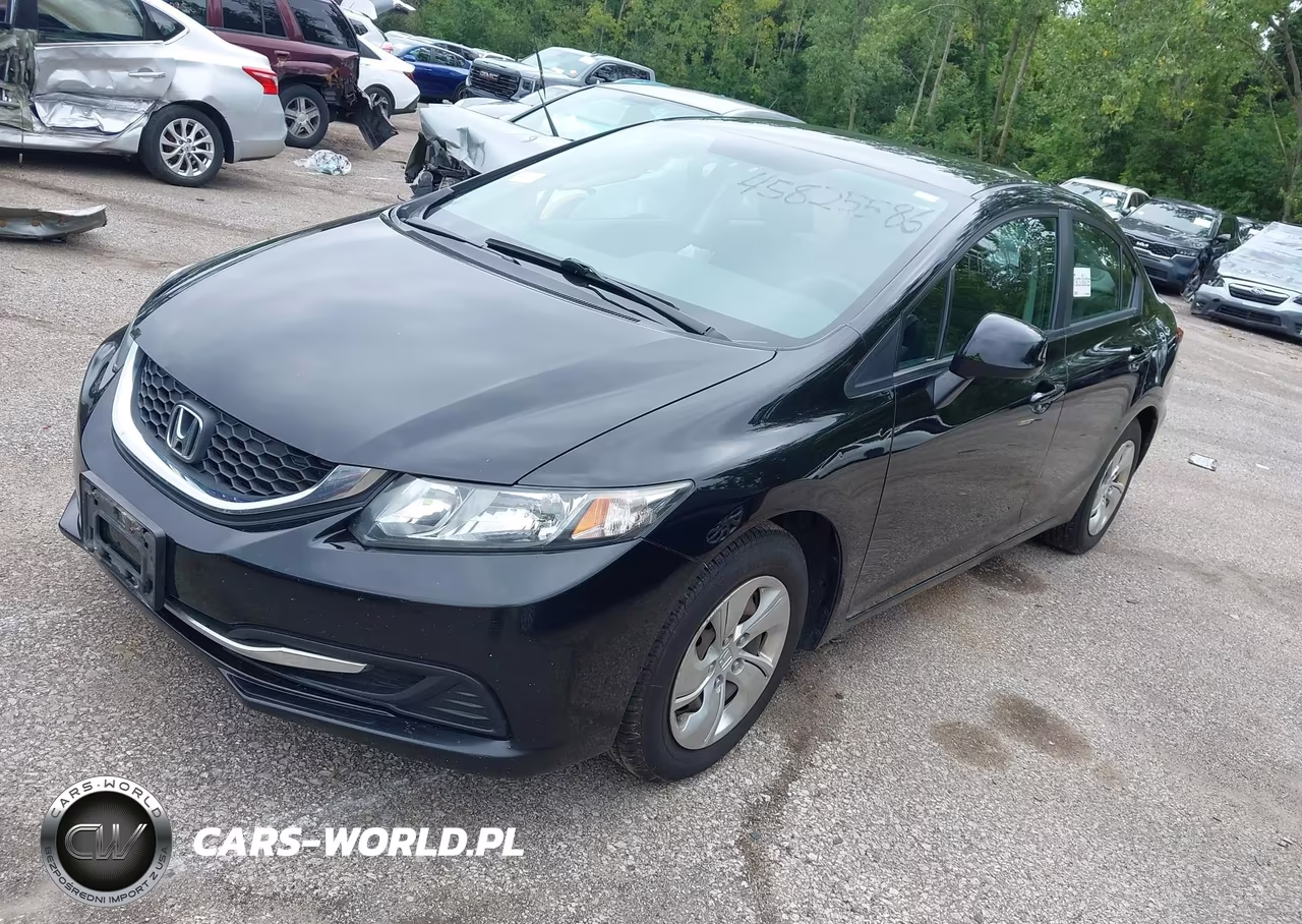 2013 Honda Civic Lx VIN:19XFB2E58DE057256 - 2