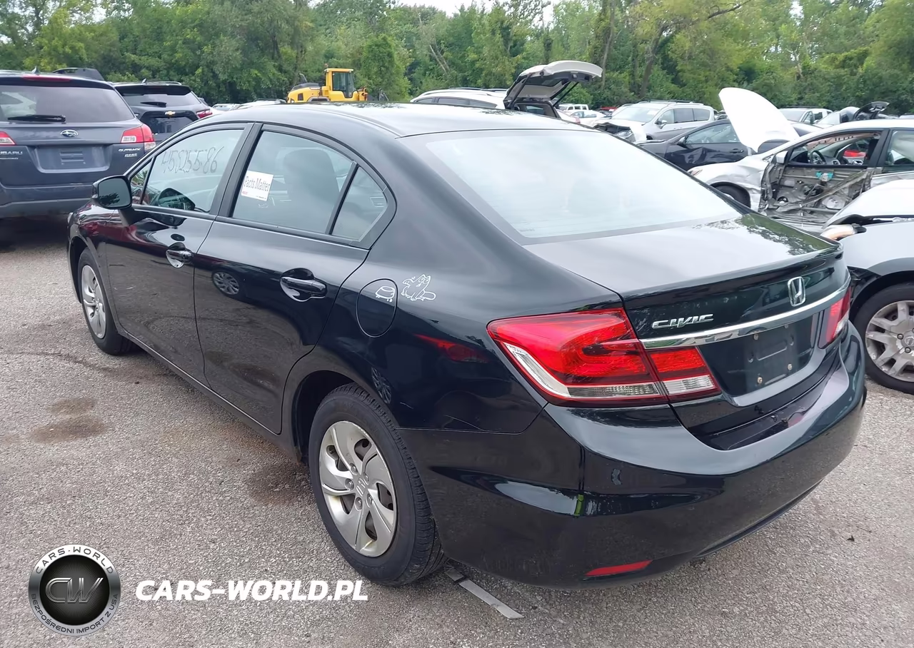 2013 Honda Civic Lx VIN:19XFB2E58DE057256 - 3
