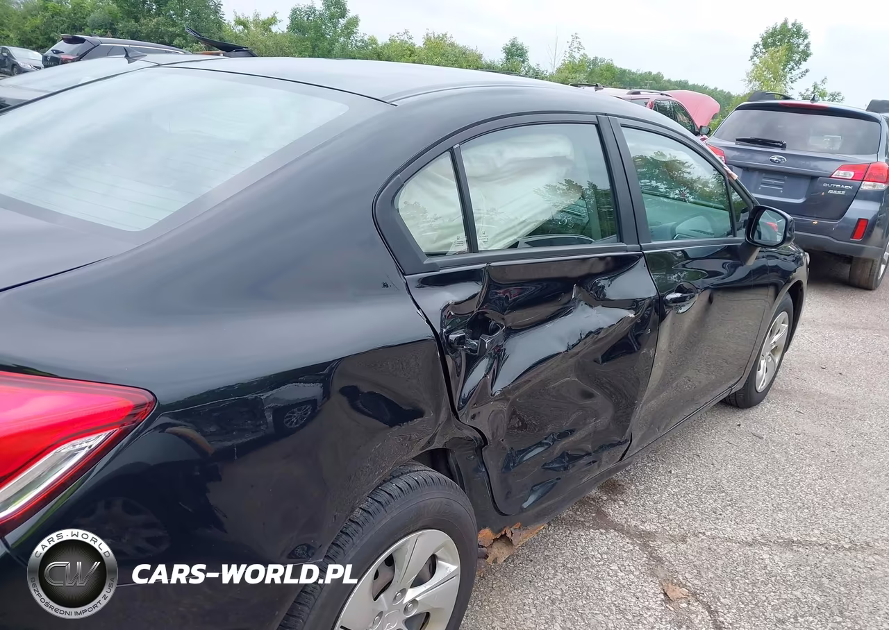 2013 Honda Civic Lx VIN:19XFB2E58DE057256 - 6