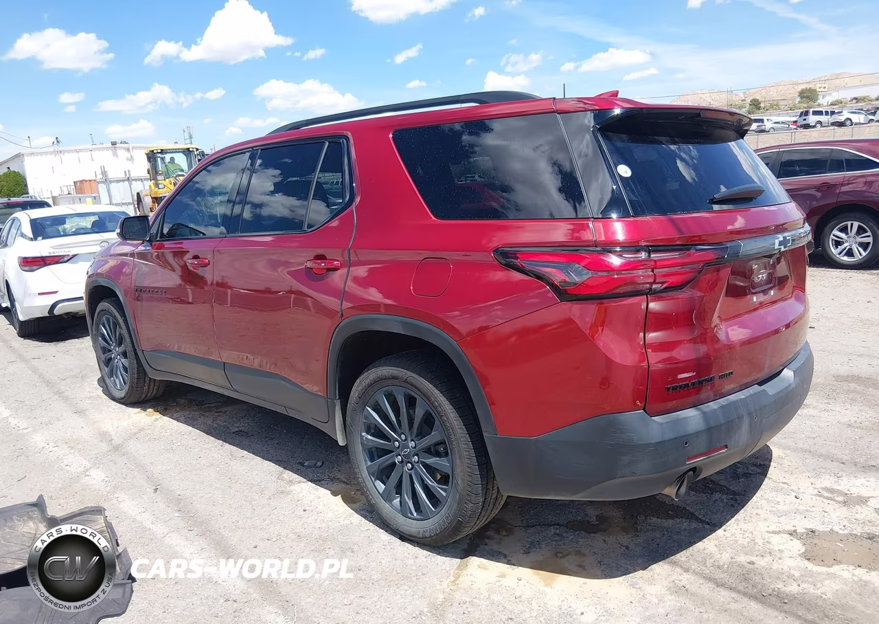 2022 Chevrolet Traverse Awd Rs VIN:1GNEVJKW2NJ112144 - 3