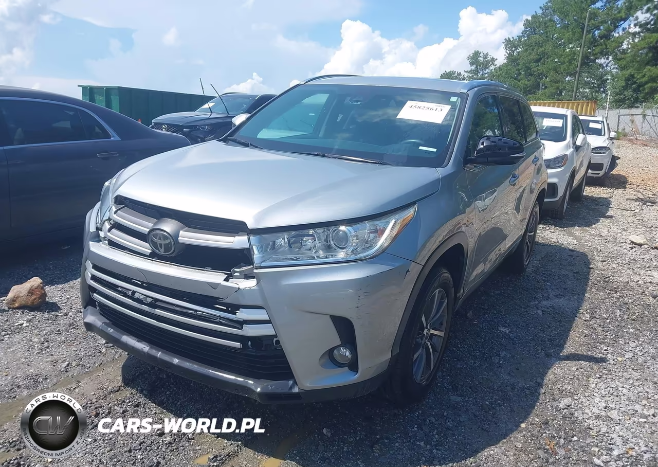 2017 Toyota Highlander Xle VIN:5TDKZRFH9HS521355 - 2