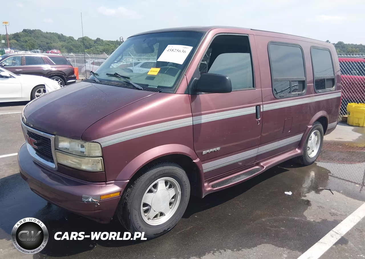 1998 GMC Safari Yf7 VIN:1GDDM19W5WB527382 - 2