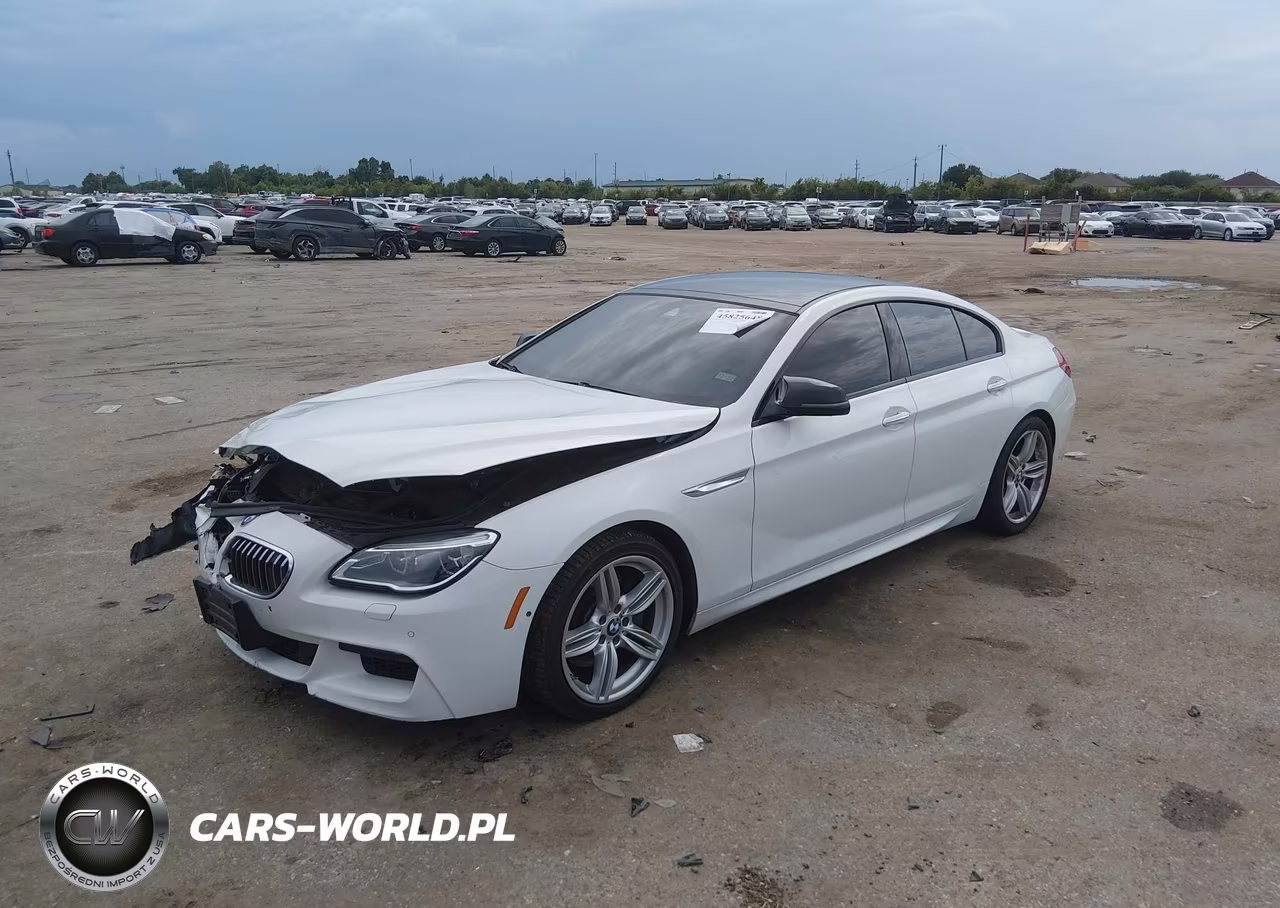2017 BMW 650I Gran Coupe xDrive VIN:WBA6D6C34HG388616 - 2