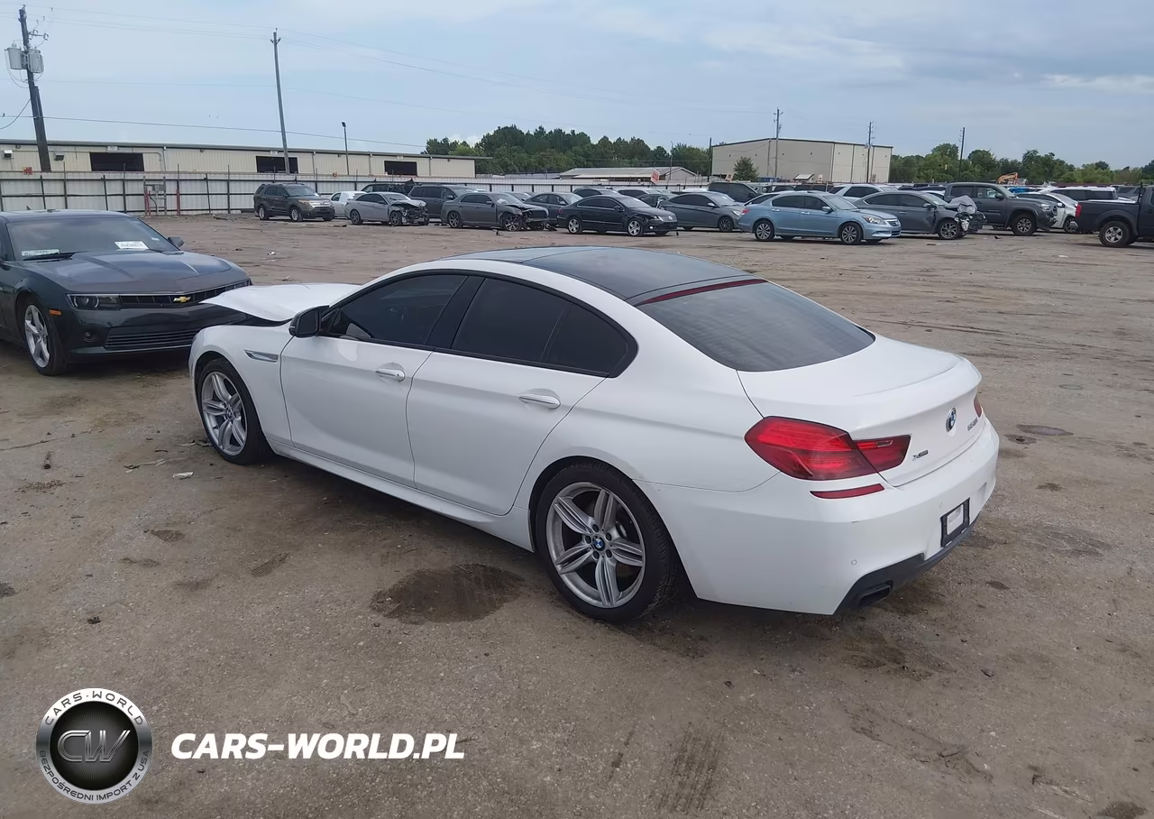2017 BMW 650I Gran Coupe xDrive VIN:WBA6D6C34HG388616 - 3