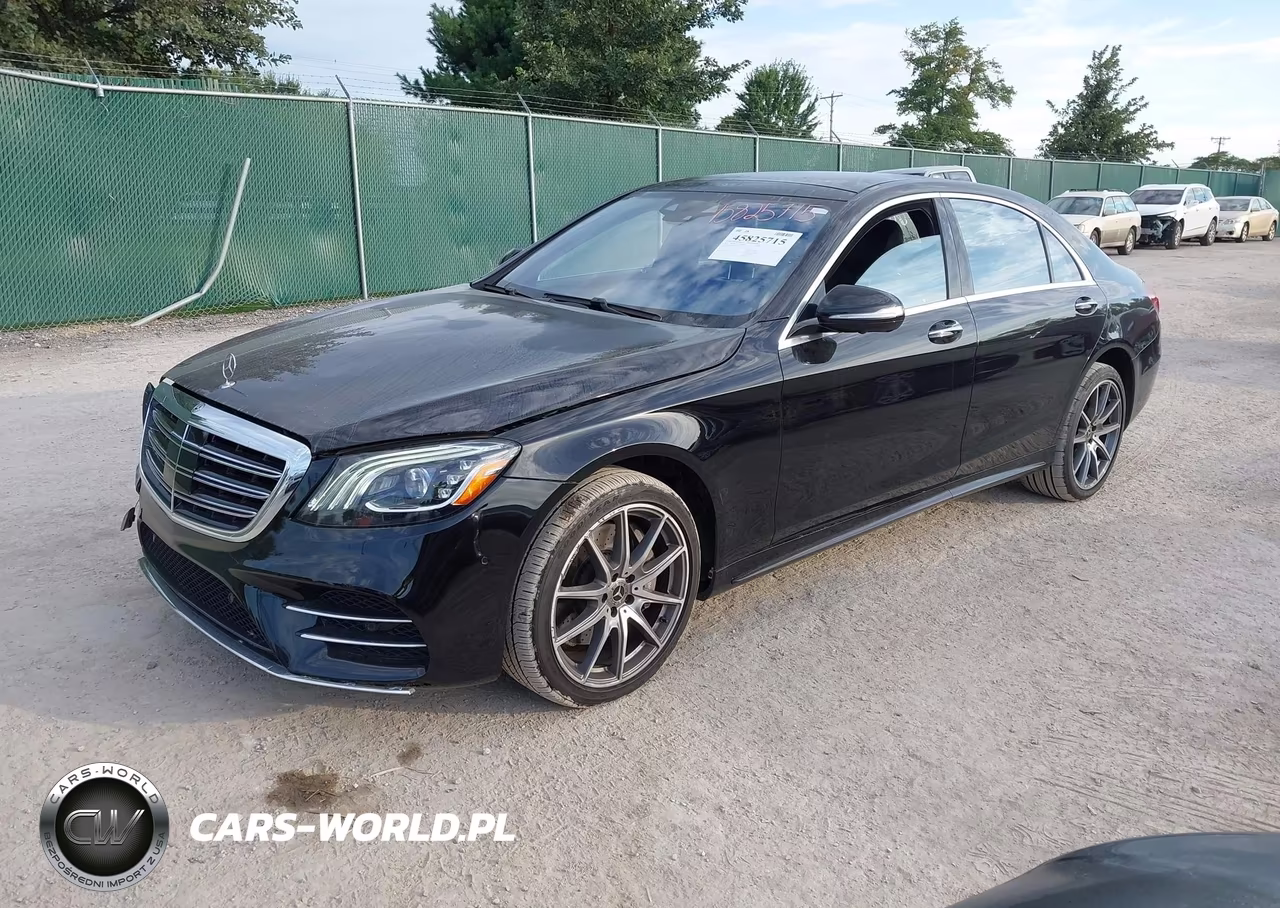 2018 Mercedes-Benz S 450 4Matic VIN:WDDUG6EBXJA351851 - 2