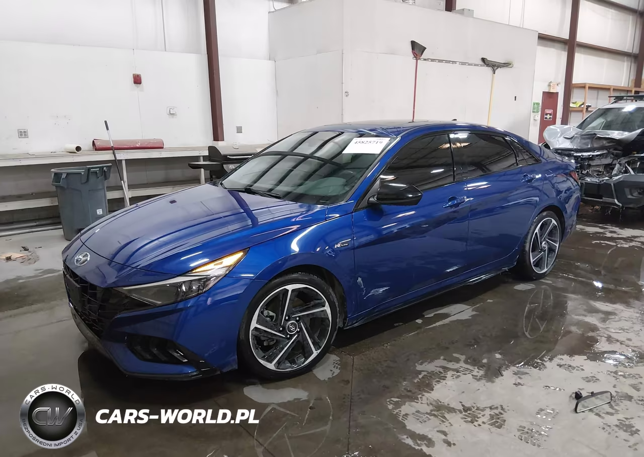 2021 Hyundai Elantra N Line VIN:KMHLR4AF9MU198147 - 2