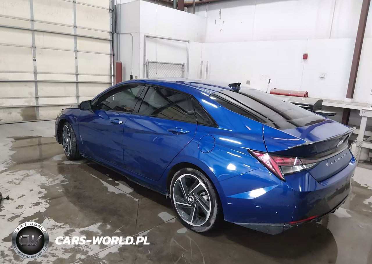 2021 Hyundai Elantra N Line VIN:KMHLR4AF9MU198147 - 3