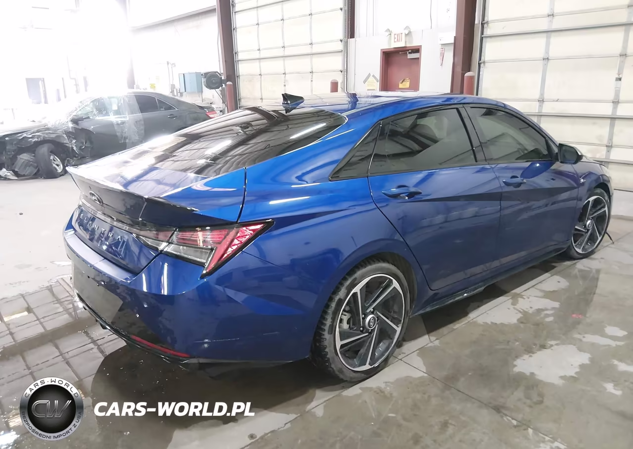 2021 Hyundai Elantra N Line VIN:KMHLR4AF9MU198147 - 4