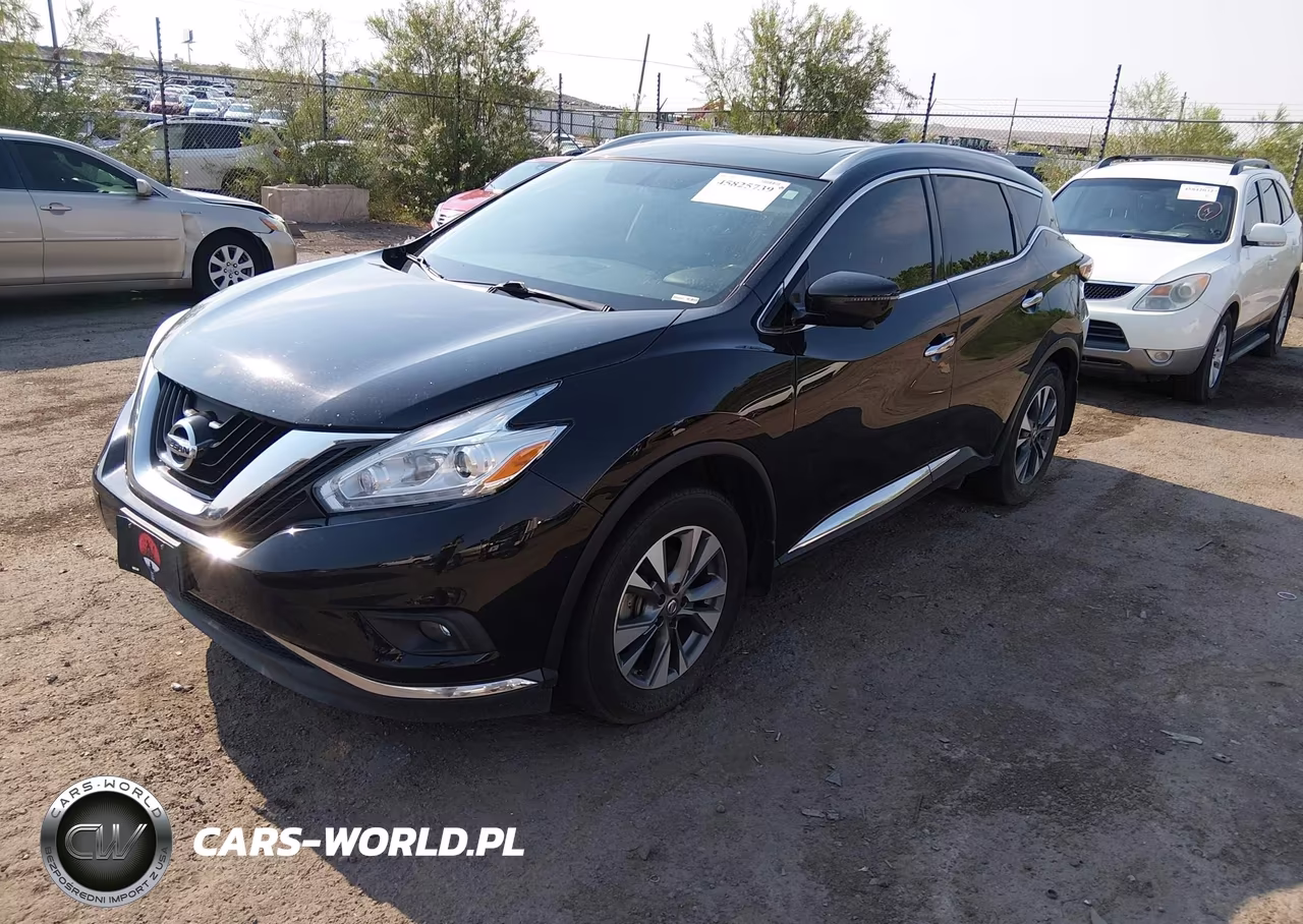2017 Nissan Murano Sl VIN:5N1AZ2MH8HN139583 - 2